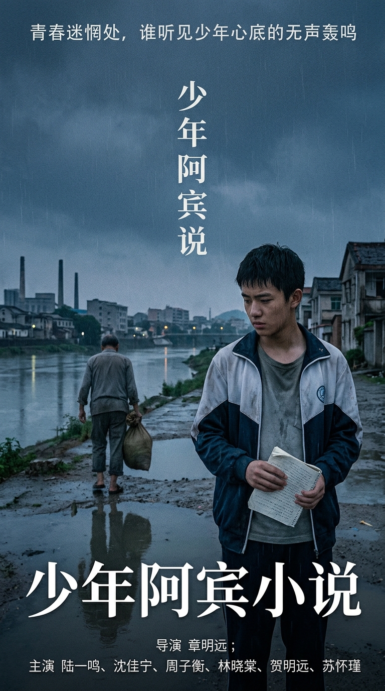 《少年阿宾小说》海报