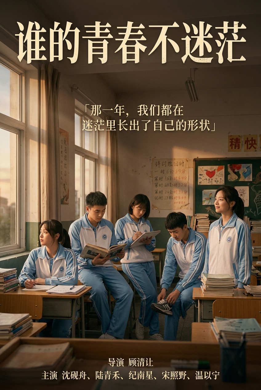 《谁的青春不迷茫》海报